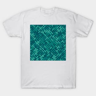 Metaballs Pattern (Teal) T-Shirt